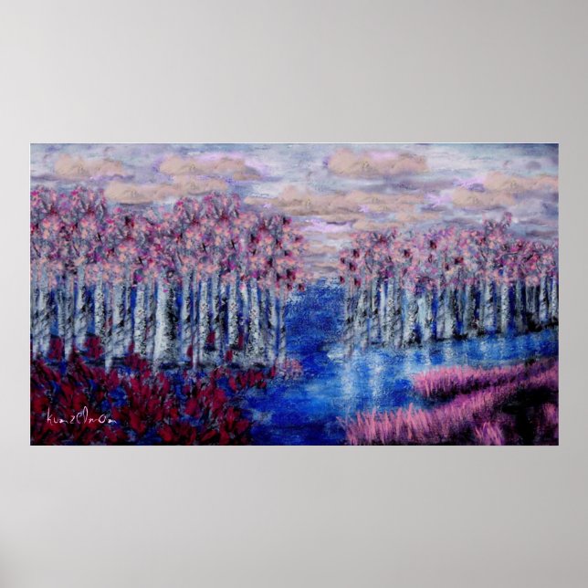 PINKLEVILLE GICLEE PRINT POSTER (Vorne)