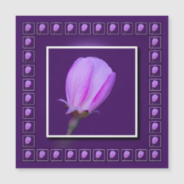 Pink'n Lila Spring Blossom Magnetic Card Magnetkarte