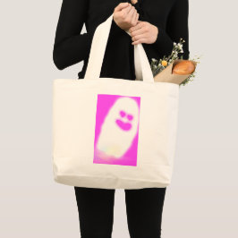 Pinkoween niedlich Ghost Jumbo Stoffbeutel