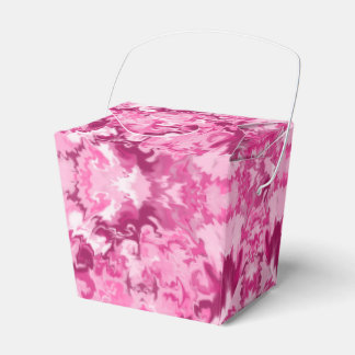 Pinks auf Pinks Geschenkschachtel