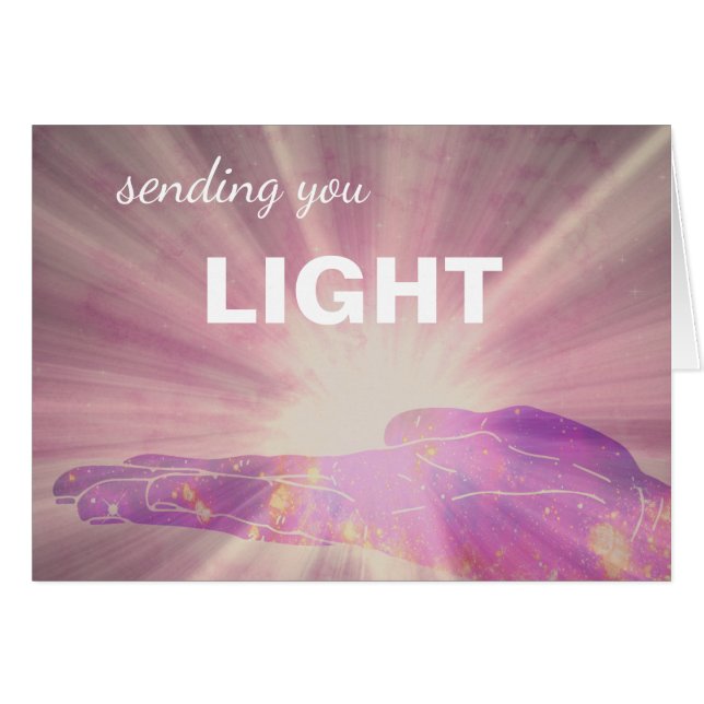 *~* Pinks und Lavendel Heilung Energie senden Lich (Vorderseite (Horizontal))