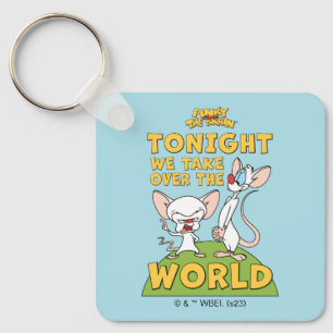 Pinky and the Brain Take Over The World Schlüsselanhänger