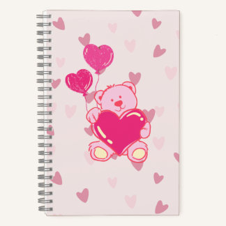 PINKY BEAR NOTIZBUCH