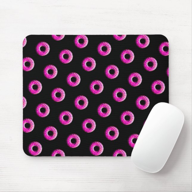 Pinky Donut - bunte Streusel 1 Mousepad (Mit Mouse)