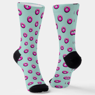 Pinky Donut - bunte Streusel 1 Socken