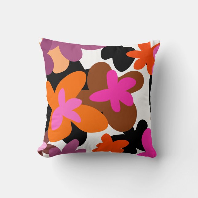 Pinky floral kissen (Vorderseite)