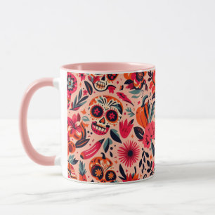 Pinky Mexican Art Mug Tasse