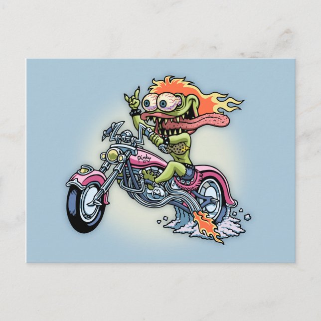 Pinky Paso Robles Postkarte (Vorderseite)