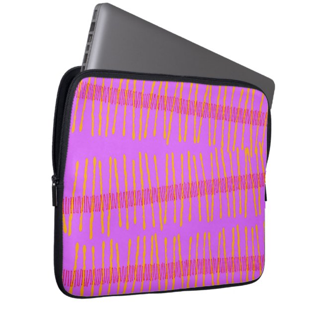 Pinky Peanut  Laptopschutzhülle (Vorne Rechts)