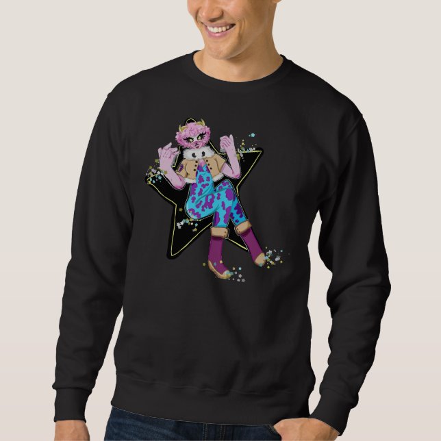 Pinky Poodle T- Sweatshirt (Vorderseite)