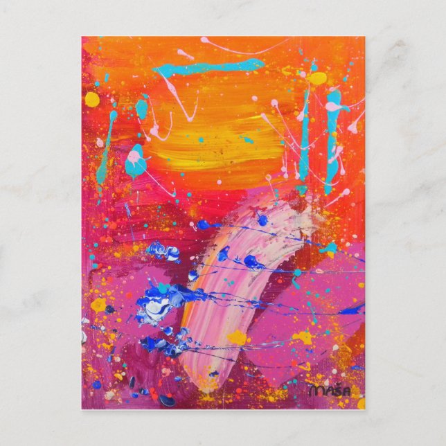 Pinky Postkarte (Vorderseite)