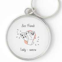 Pinky Swear mit dem Namen Personalisiert Best Frie