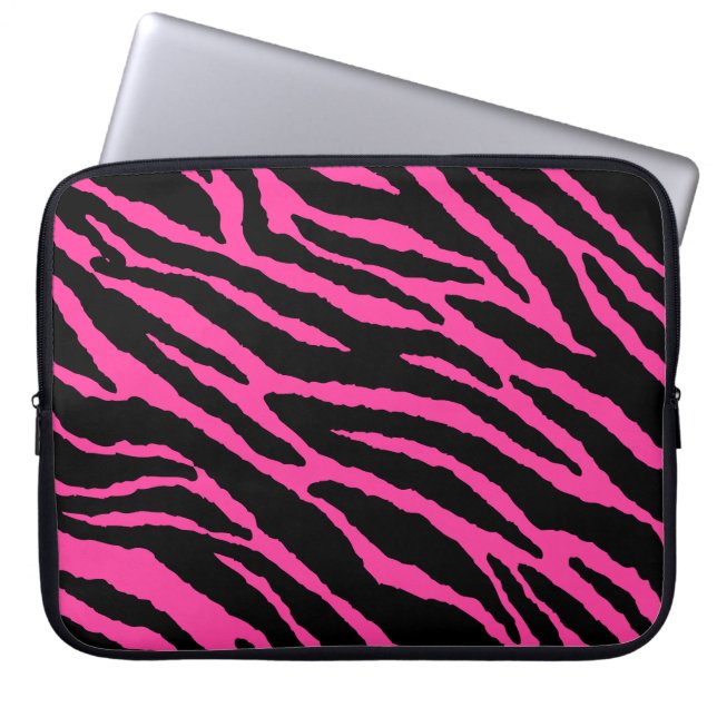 Pinkzebra-Laptop-Hülse Laptopschutzhülle (Vorderseite)