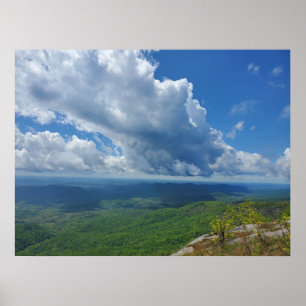 Pinnacle Mountain, South Carolina Poster