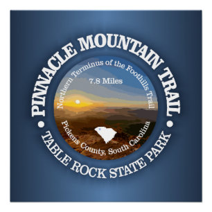 Pinnacle Mountain Trail (OBP) Poster