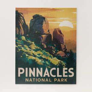 Pinnacles-Nationalpark-Aquarell-Illustration