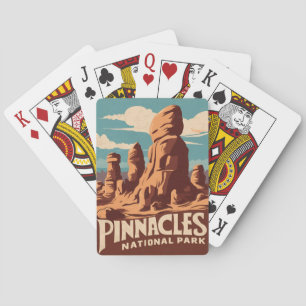 Pinnacles Nationalpark California Spielkarten