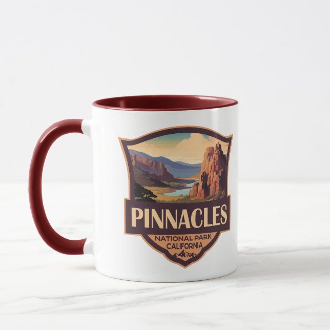 Pinnacles Nationalpark California Tasse (Links)