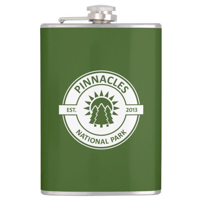 Pinnacles Nationalpark Flachmann (Vorderseite)