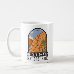Pinnacles-Nationalpark Kalifornien Vintage Kaffeetasse