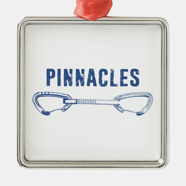Pinnacles Nationalpark Klettersteig Ornament Aus Metall (Vorne)