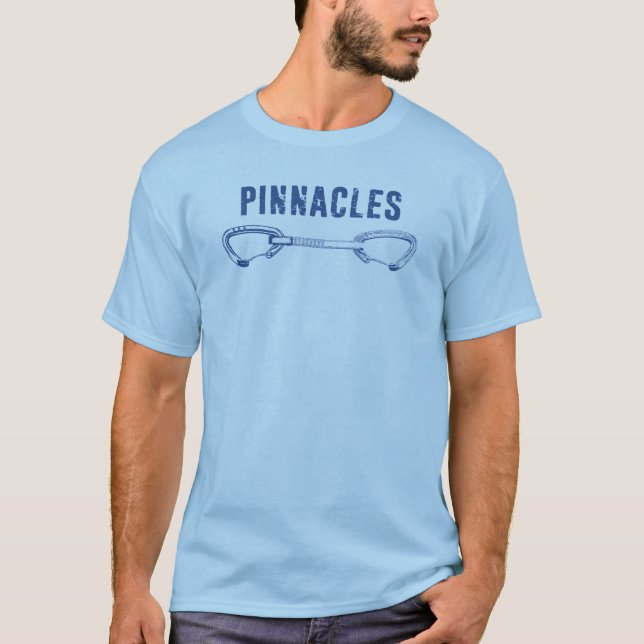 Pinnacles Nationalpark Klettersteig T-Shirt (Vorderseite)