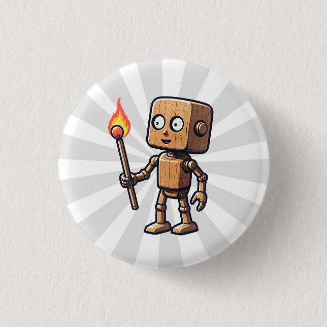 Pinocchio Button (Vorderseite)