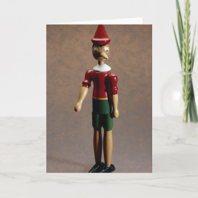 Pinocchio Karte (Vorderseite)