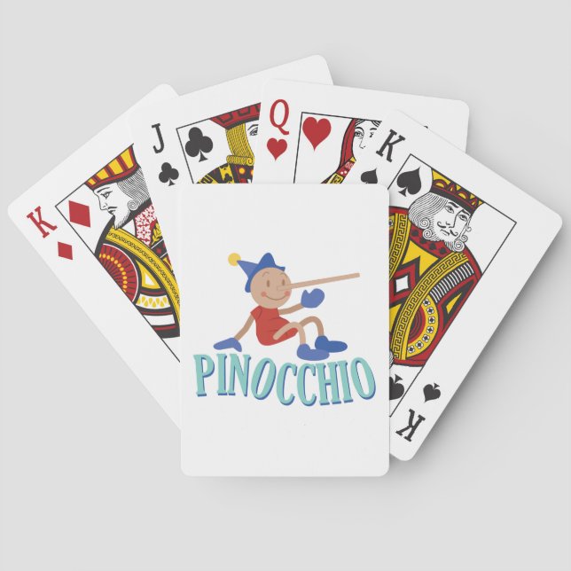 Pinocchio Spielkarten (Rückseite)