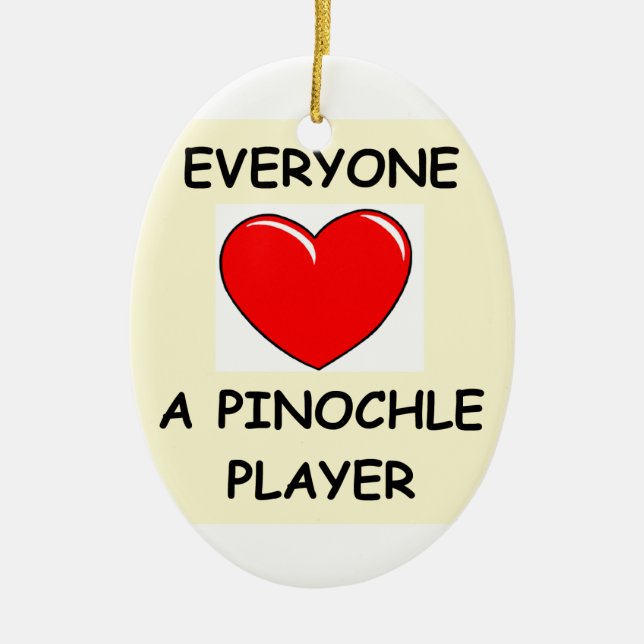 Pinochel Keramik Ornament (Vorne)