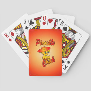 Pinochle Chick #5 Spielkarten