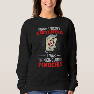 Pinochle Game Rules Karten Doppeldeckpunkte 1 Sweatshirt