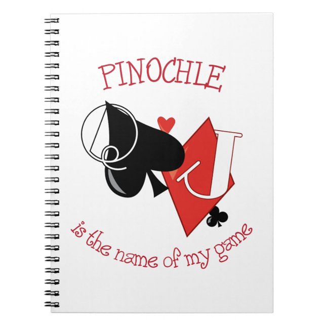 Pinochle Notizblock (Vorderseite)