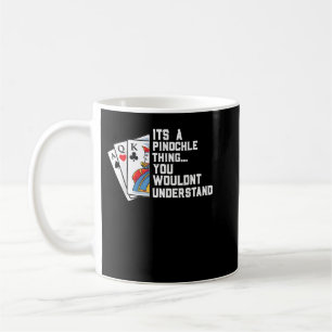 Pinochle Player Gif Funny Pinochle Card Game Kaffeetasse