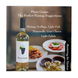 Pinot Grigio Wine Pairing/Mastering the Kitchen Fliese