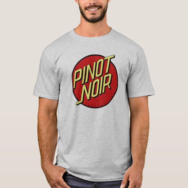 Pinot Noir Ernte-Shirt T-Shirt (Vorderseite)