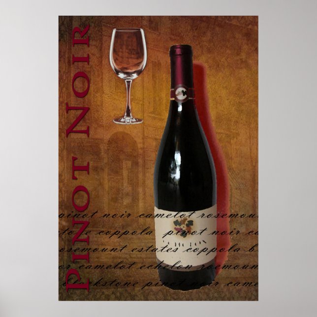 Pinot Noir Poster (Vorne)