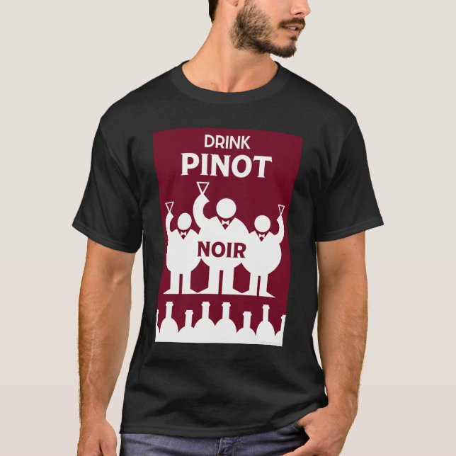 Pinot Noir T-Shirt (Vorderseite)