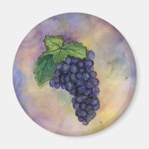 Pinot Noir Weinkultur und Erde Magnet