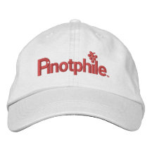 Pinotphilbestickte Baseballkappe