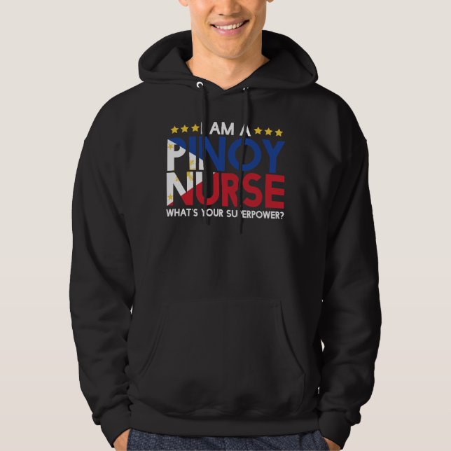 Pinoy Nurse Hoodie (Vorderseite)