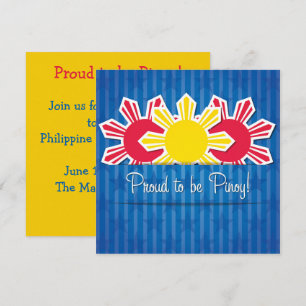 Pinoy Philippinische Unabhängigkeits-Einladung Einladung