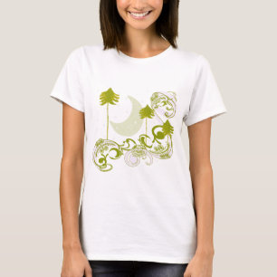 Pins avec t-shirt Moon-change couleur et style