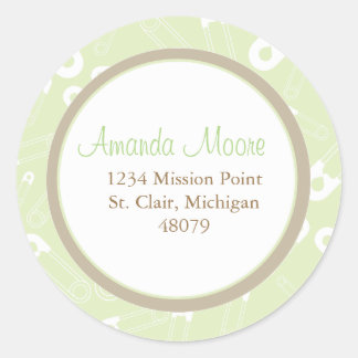 Pins de couches Favoriser Sticker ou Étiquette de 