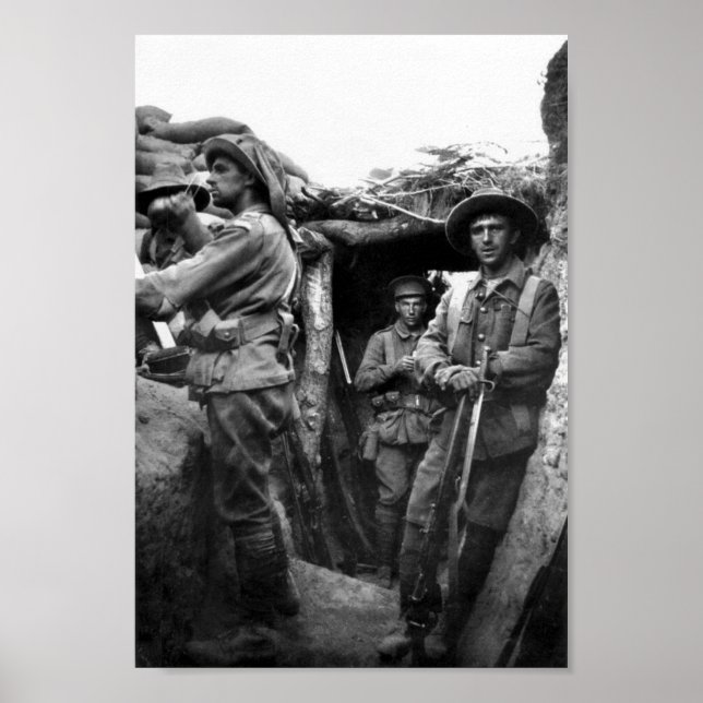 Pins Lone Trenches, Poster Gallipoli (Devant)