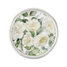 Mariage Élégant Vintage Fleur Blanche