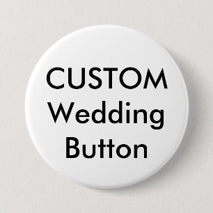 Pin's Mariage Personnalisé Petit Bouton rond De 1,25"