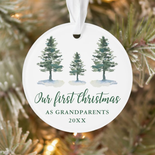Pins verts Premier grand-père de Noël (Arbre)