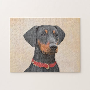 Pinscher Malerei Original Tierart
