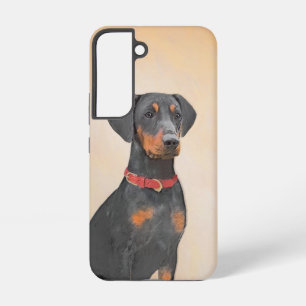 Pinscher Malerei Original Tierart Samsung Galaxy Hülle